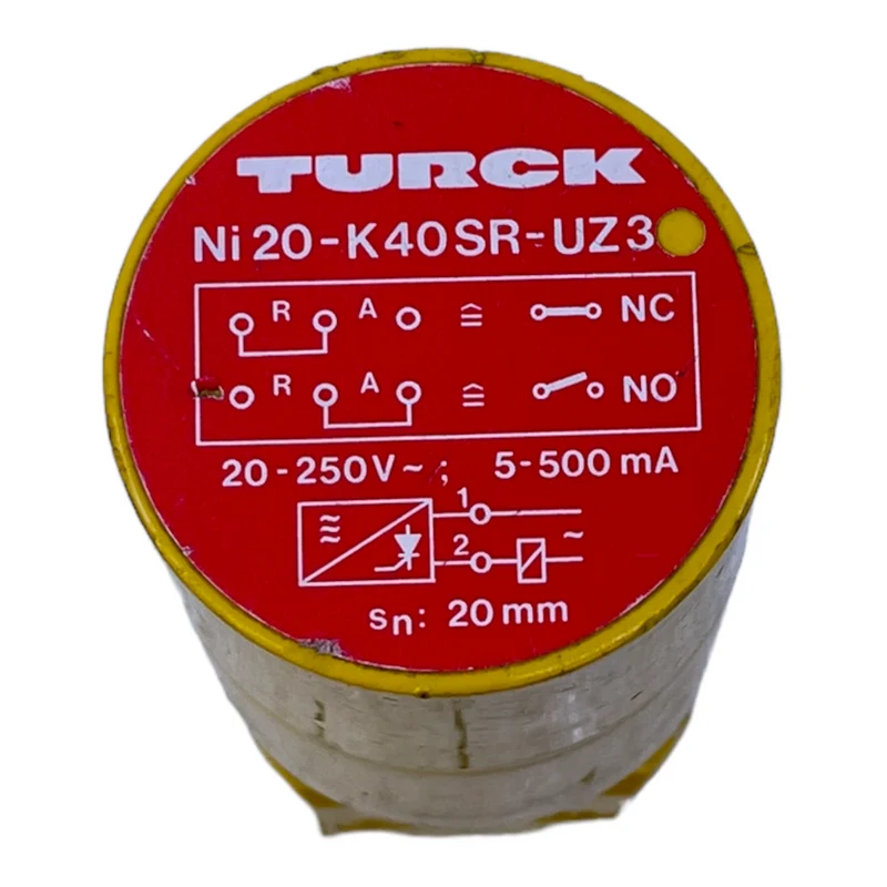 Turck Ni20-K40SR-UZ3 Induktiver Sensor für industriellen Einsatz 20-250V