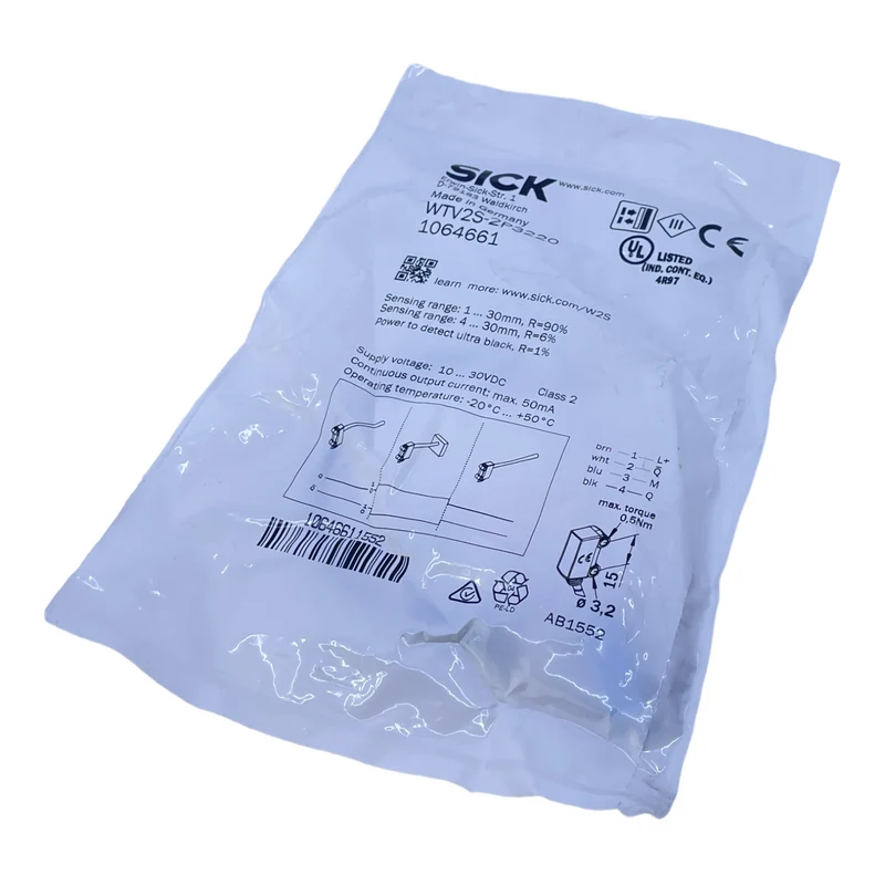 Sick WTV2S-2P3220 Miniatur-Lichtschranke für industriellen Einsatz 1064661