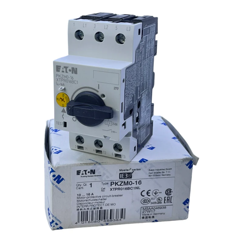 Eaton PKZM0-16 Motorschutzrelais für industriellen Einsatz 16A Motorschutzrelais