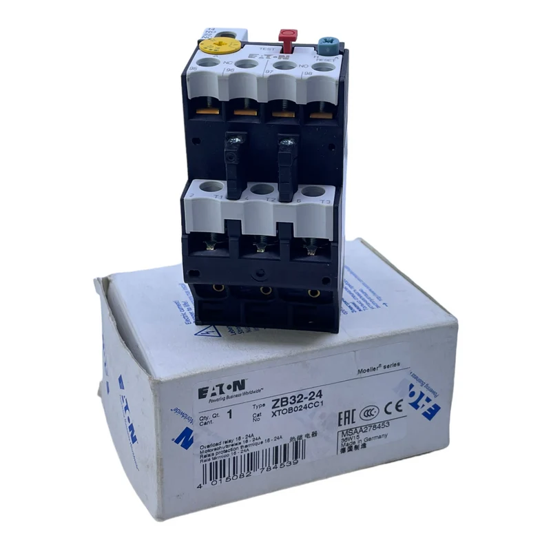 Eaton ZB32-24 Motorschutzrelais für industriellen Einsatz 24A Motorschutzrelais