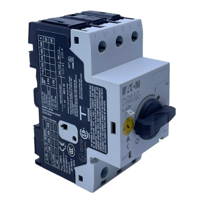 Eaton PKZM0-0,25 Motorschutzschalter für industriellen Einsatz 0,25A Motorschutz