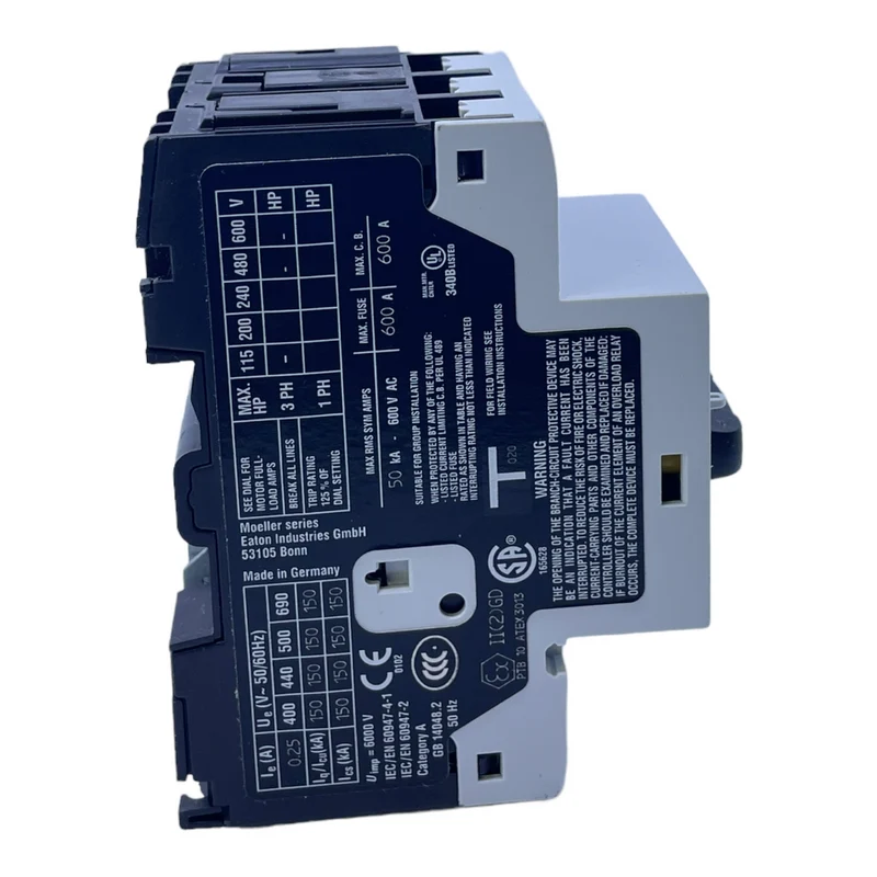 Eaton PKZM0-0,25 Motorschutzschalter für industriellen Einsatz 0,25A Motorschutz