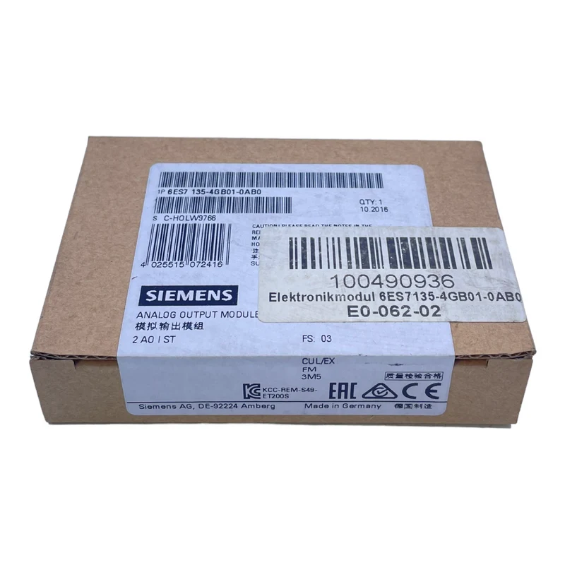 Siemens 6ES7135-4GB01-0AB0 SPS-Elektronikmodul für industriellen Einsatz