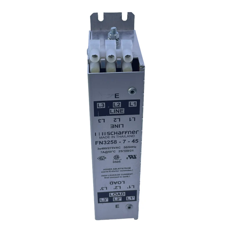 Schaffner FN3258-7-45 Stromleitungsfilter für industriellen Einsatz 3x480/275VAC