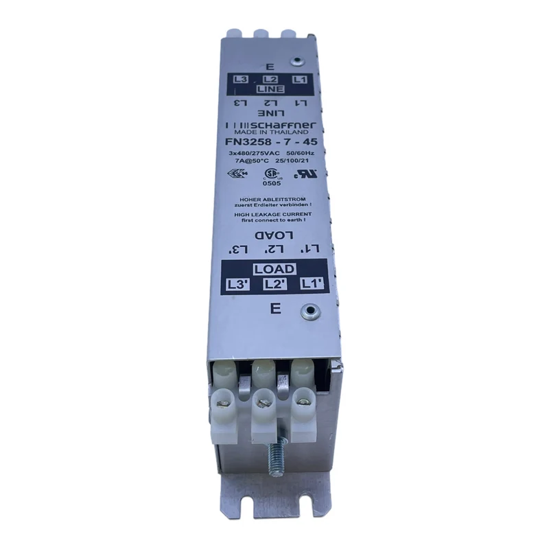 Schaffner FN3258-7-45 Stromleitungsfilter für industriellen Einsatz 3x480/275VAC