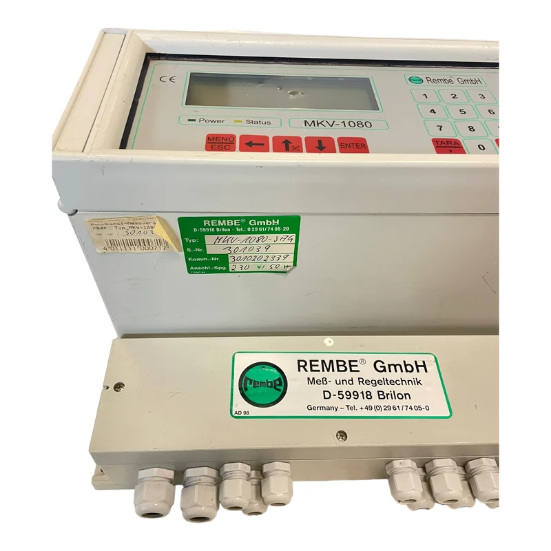 Rembe MKV-1080 Messtechnik Regeltechnik für industriellen Einsatz