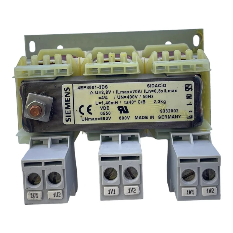 Siemens 4EP3601-3DS Kommutierungsdrossel für Industriellen Einsatz 400V 50Hz