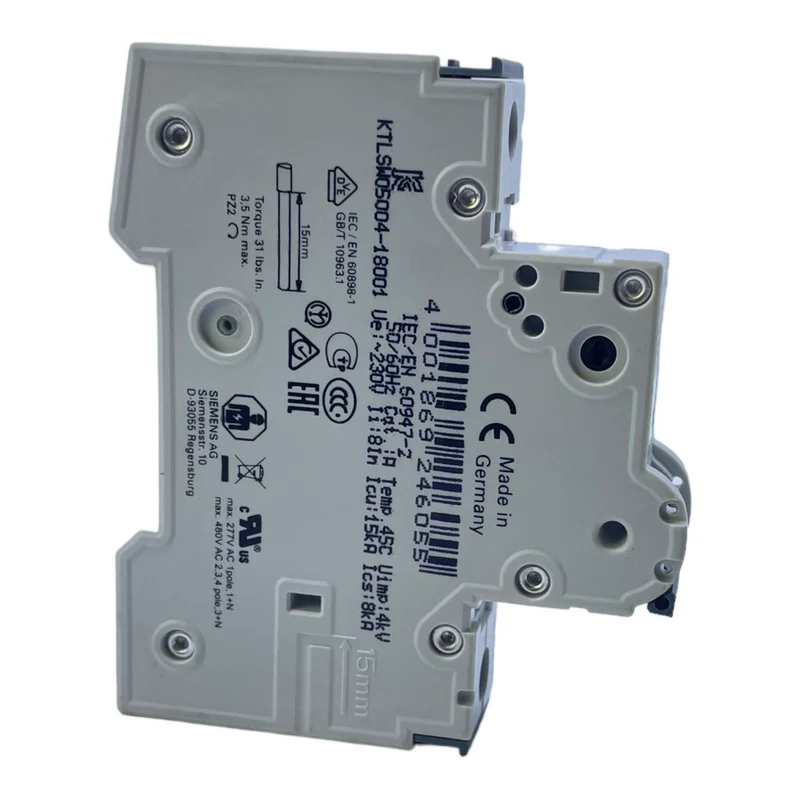 Siemens 5SY6110-7 Leistungsschutzschalter für Industriellen Einsatz 230/400V