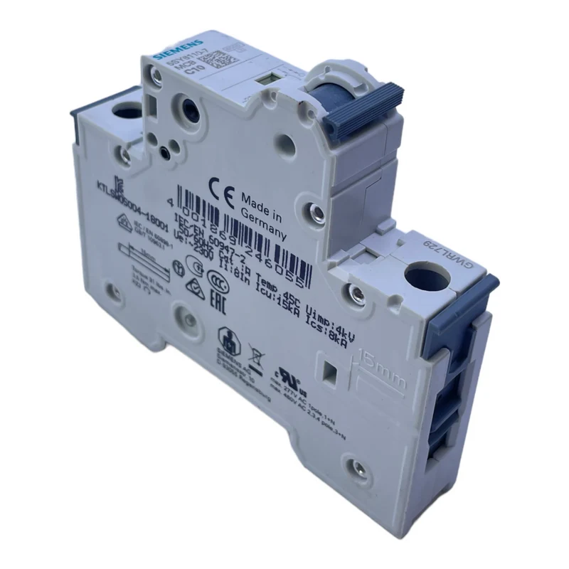 Siemens 5SY6110-7 Leistungsschutzschalter für Industriellen Einsatz 230/400V