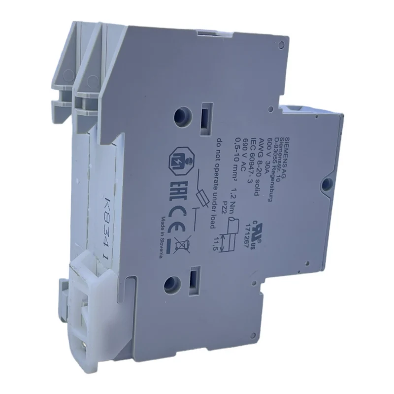 Siemens 3NW7023 Zylindersicherungshalter für Industriellen Einsatz 600V 30A 690V
