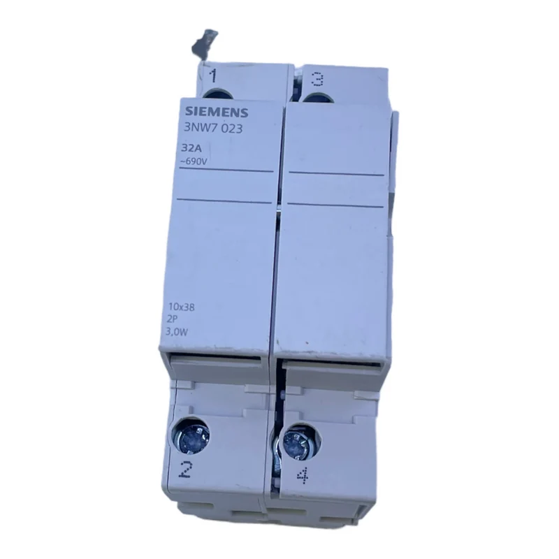 Siemens 3NW7023 Zylindersicherungshalter für Industriellen Einsatz 600V 30A 690V