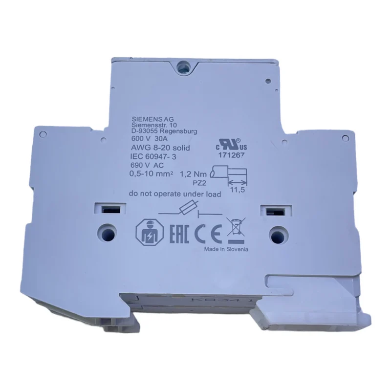 Siemens 3NW7023 Zylindersicherungshalter für Industriellen Einsatz 600V 30A 690V