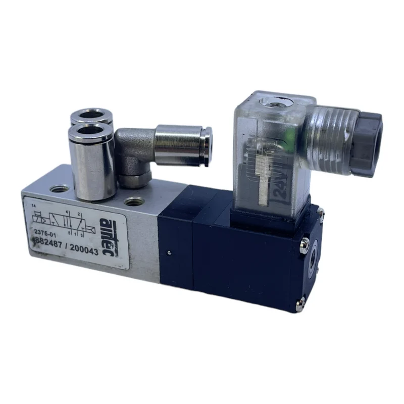 Airtec 2375-01 Magnetventil für Industriellen Einsatz 24V 2W Magnetventil 24V