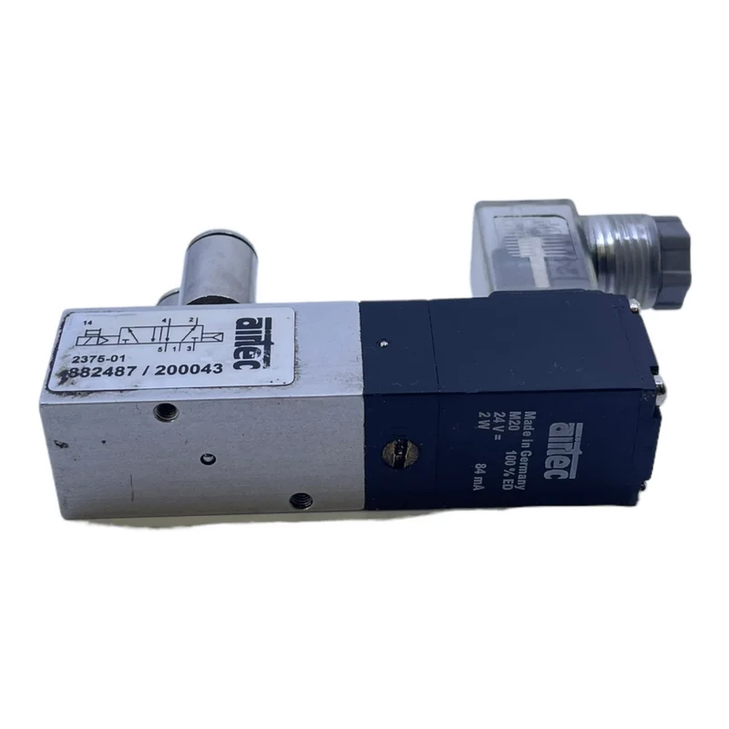 Airtec 2375-01 Magnetventil für Industriellen Einsatz 24V 2W Magnetventil 24V