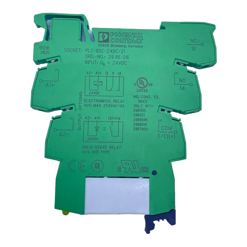 Phoenix Contact PLC-BSC-24DC/21 Relaissockel für industriellen Einsatz 2966016