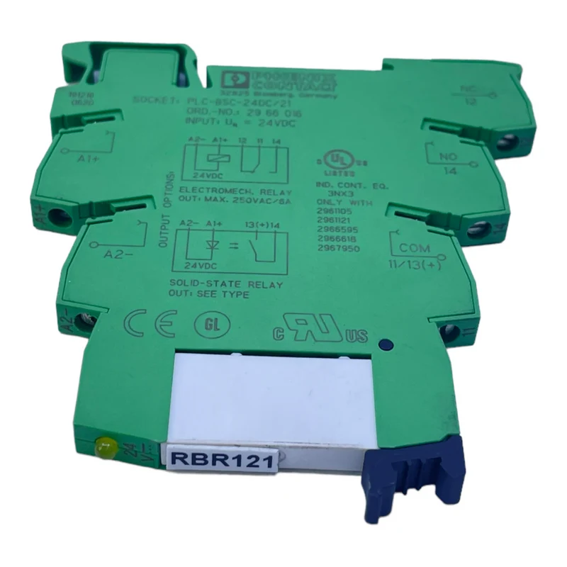 Phoenix Contact PLC-BSC-24DC/21 Relaissockel für industriellen Einsatz 2966016
