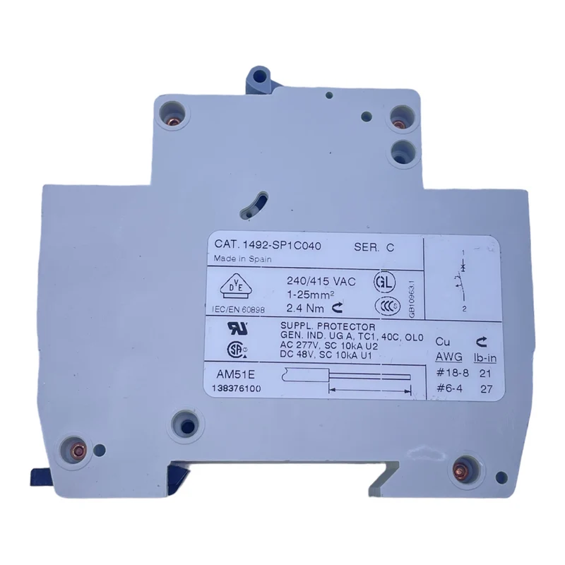 Allen-Bradley 1492-SP1C040 Leistungsschalter VE:2stk/pcs 4A Schalter