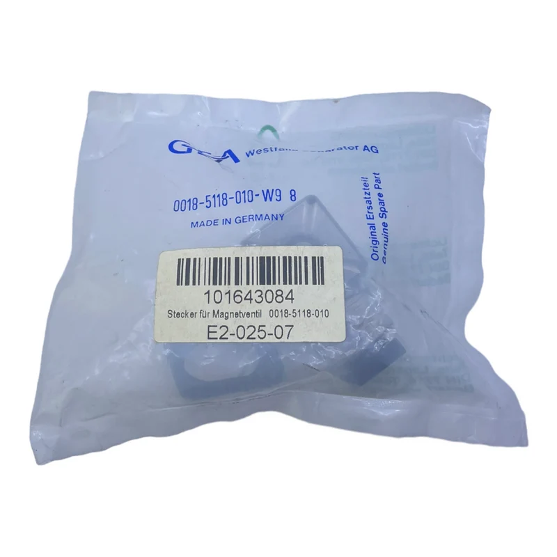 GEA 0018-5118-010-W98 Stecker für Magnetventile GEA 0018-5118-010-W98 Stecker
