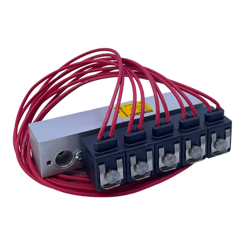 Asco 833-700370 Ventilblock für industriellen Einsatz 24V DC 0-8,5bar Pneumatik
