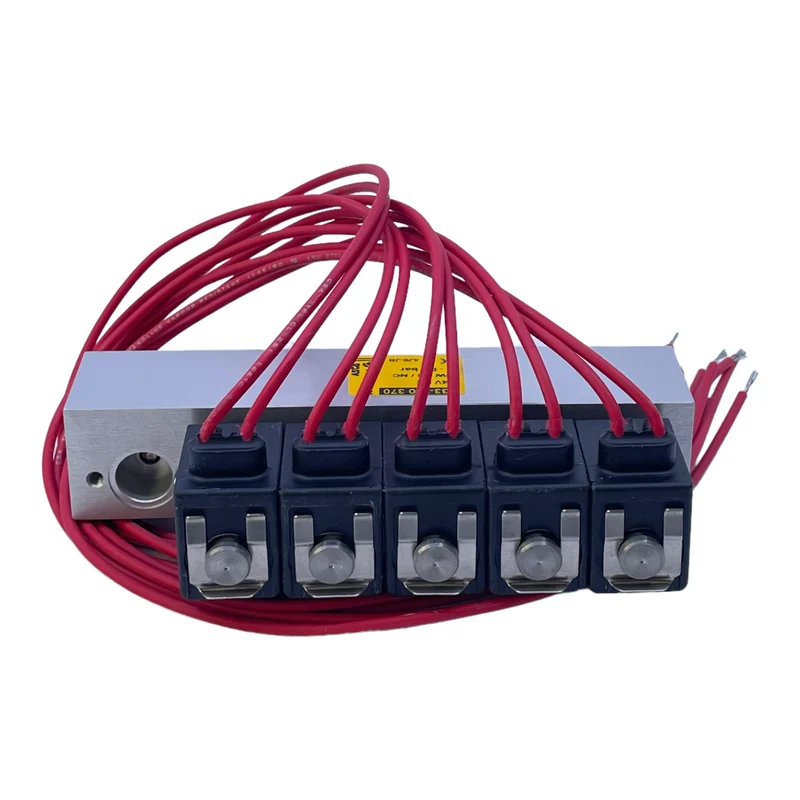 Asco 833-700370 Ventilblock für industriellen Einsatz 24V DC 0-8,5bar Pneumatik