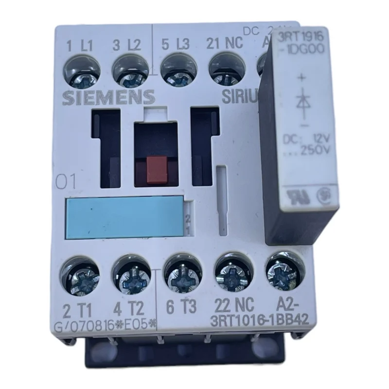 Siemens 3RT1016-1BB42 Leistungsschütz für industriellen Einsatz 24V DCSchütz