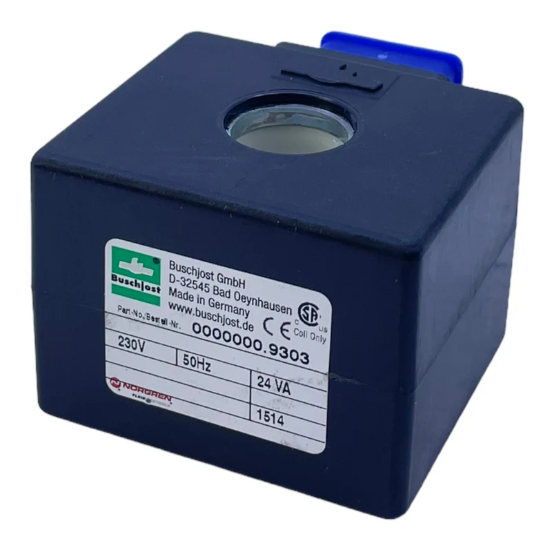 Buschjost 0000000.9303 Magnetspule 230V Spule für industriellen Einsatz 230V
