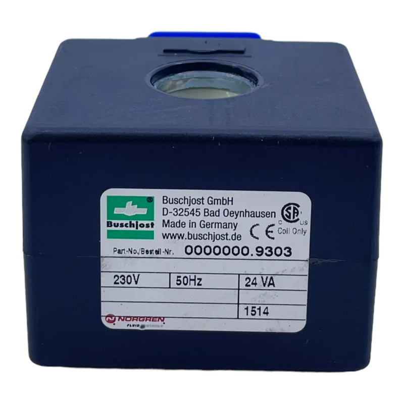 Buschjost 0000000.9303 Magnetspule 230V Spule für industriellen Einsatz 230V