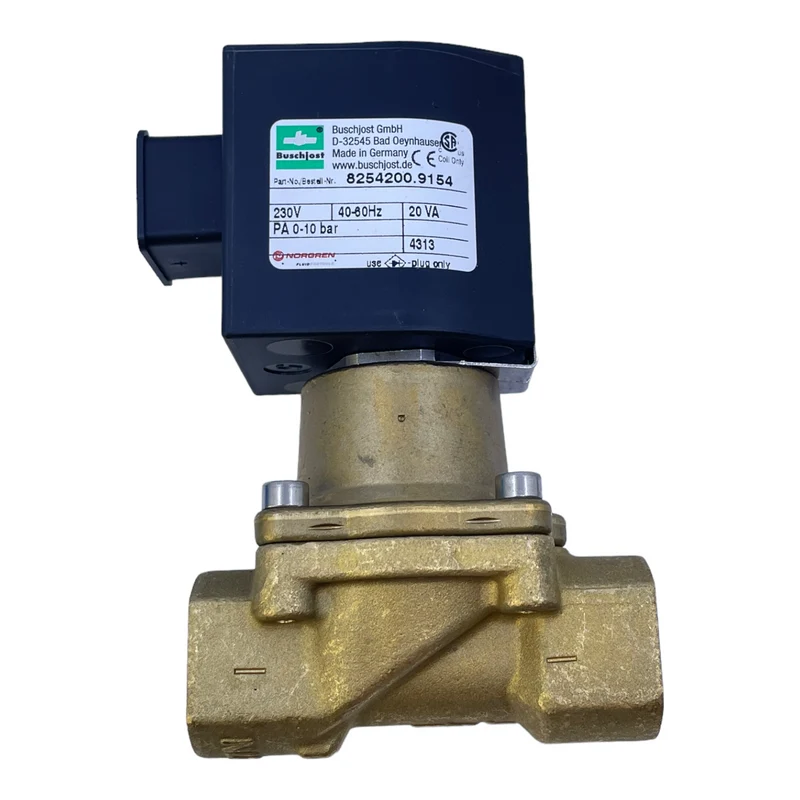 Buschjost 8254200.9145 Magnetventil für industriellen Einsatz 230V 40-60HZ