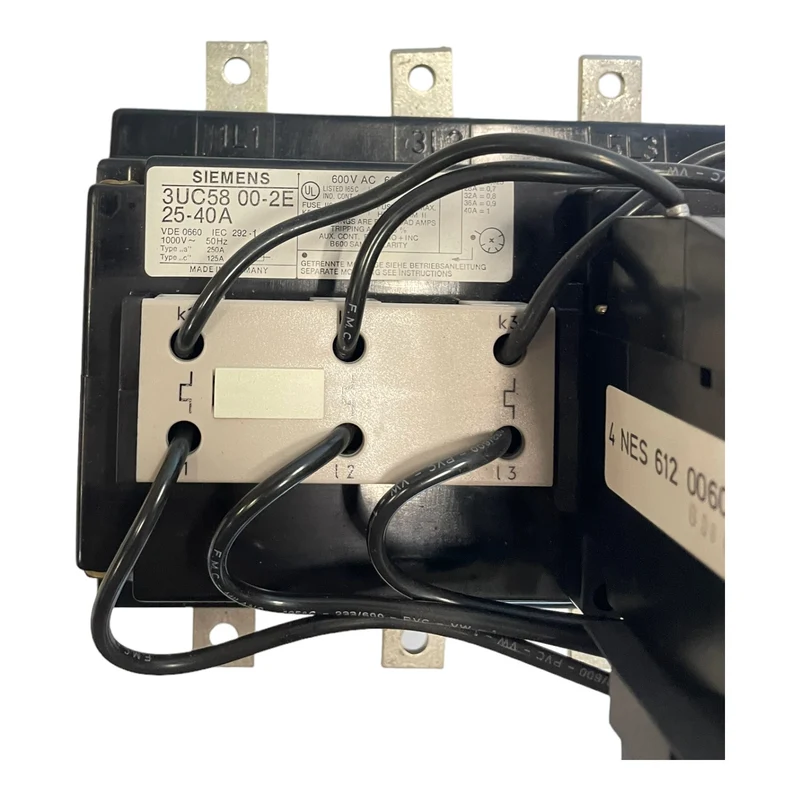 Siemens 3UC5800-2E 25-40A Leistungsschalter für industriellen Einsatz Schütz