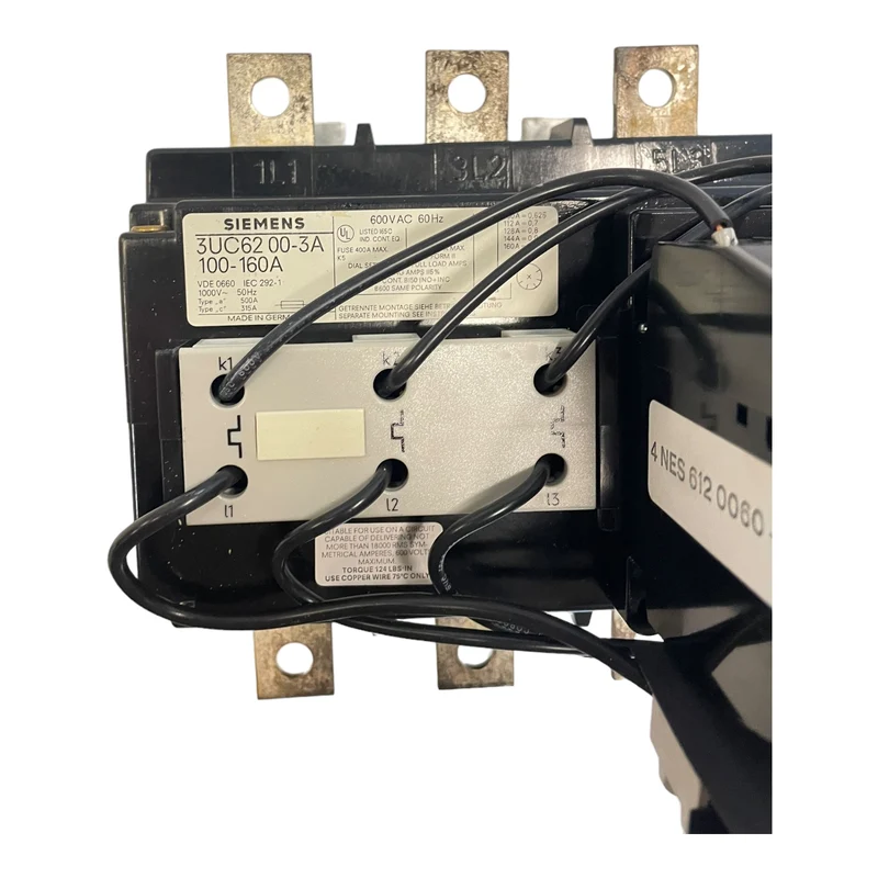 Siemens 3UC6200-3A 100-160A Leistungsschalter für industriellen Einsatz Schütz