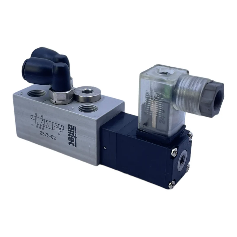 Airtec 2375-02 Magnetventil 24V 2W 84mA für industriellen Einsatz Magnetventil
