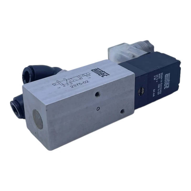 Airtec 2375-02 Magnetventil 24V 2W 84mA für industriellen Einsatz Magnetventil
