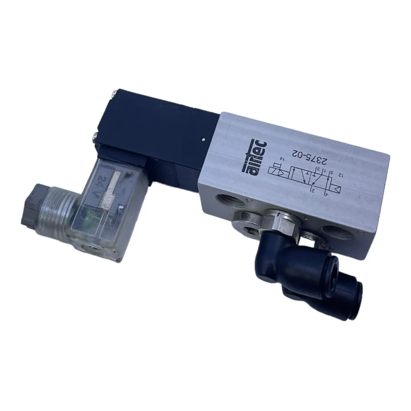 Airtec 2375-02 Magnetventil 24V 2W 84mA für industriellen Einsatz Magnetventil
