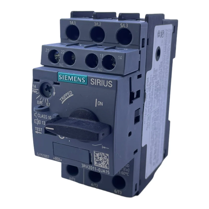 Siemens 3RV2011-0JA15 Leistungsschalter für industriellen Einsatz 1A Siemens