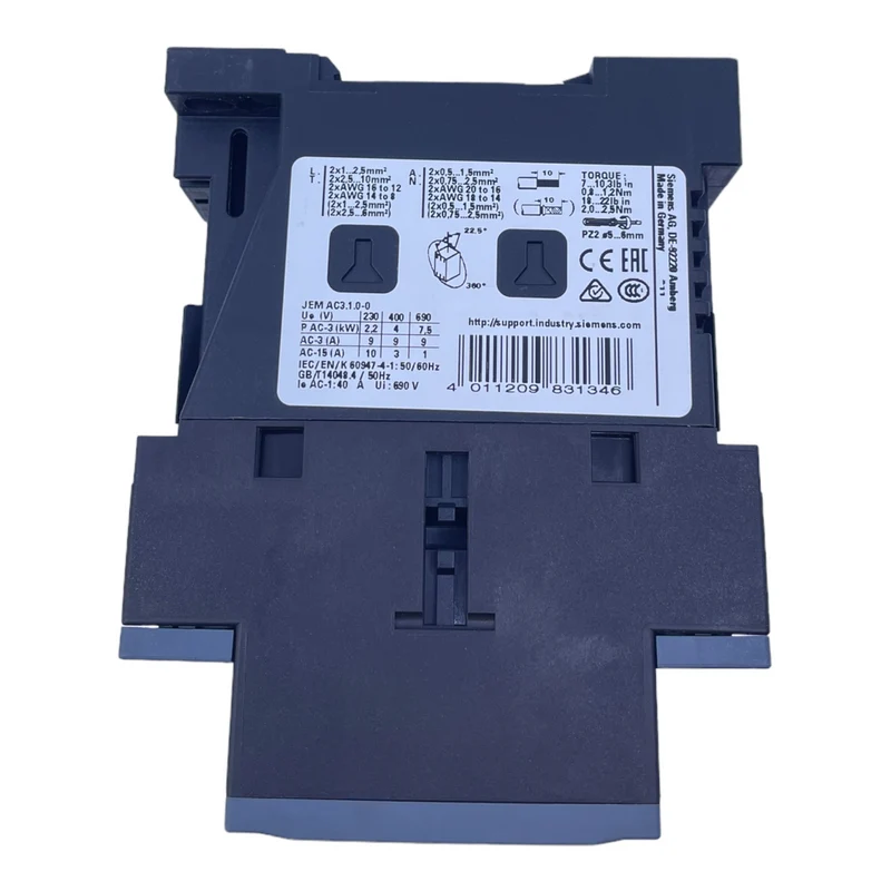 Siemens 3RT2023-1BB40 Leistungsschalter für industriellen Einsatz 24V DC 50/60Hz