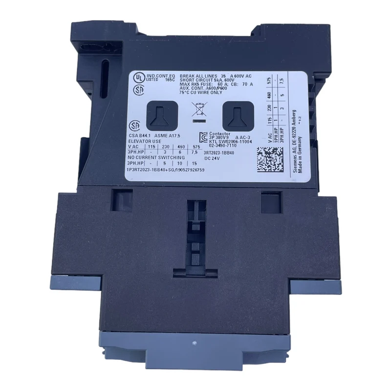 Siemens 3RT2023-1BB40 Leistungsschalter für industriellen Einsatz 24V DC 50/60Hz