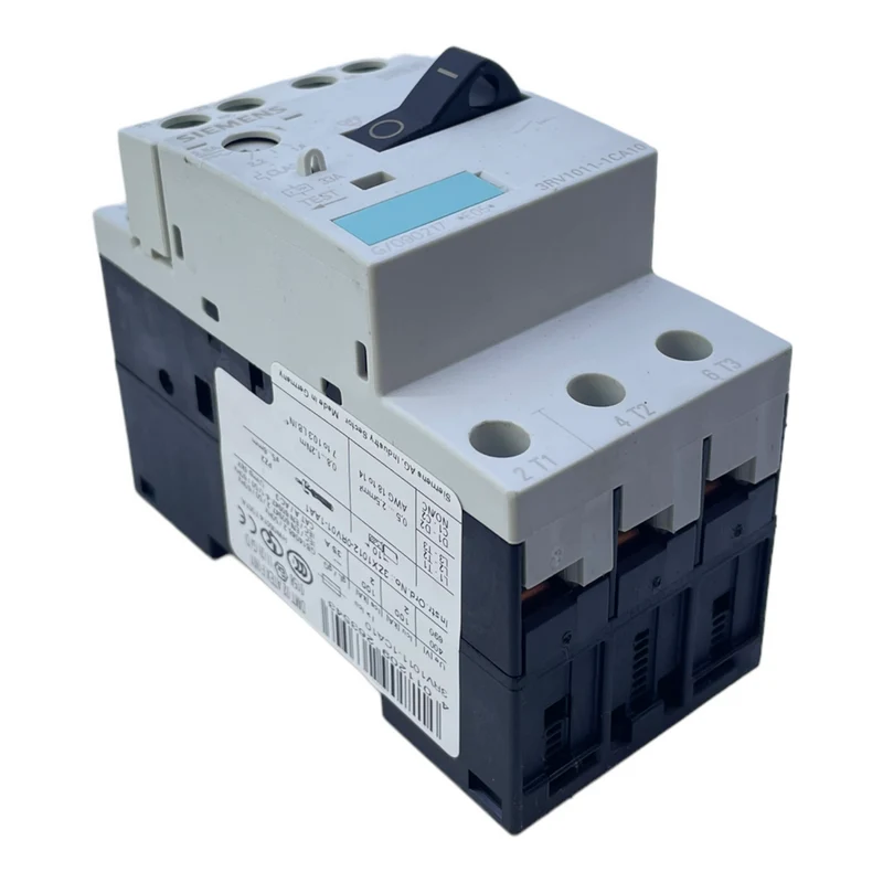 Siemens 3RV1011-1CA10 Leistungsschalter für industriellen Einsatz 2,5A 50/60Hz