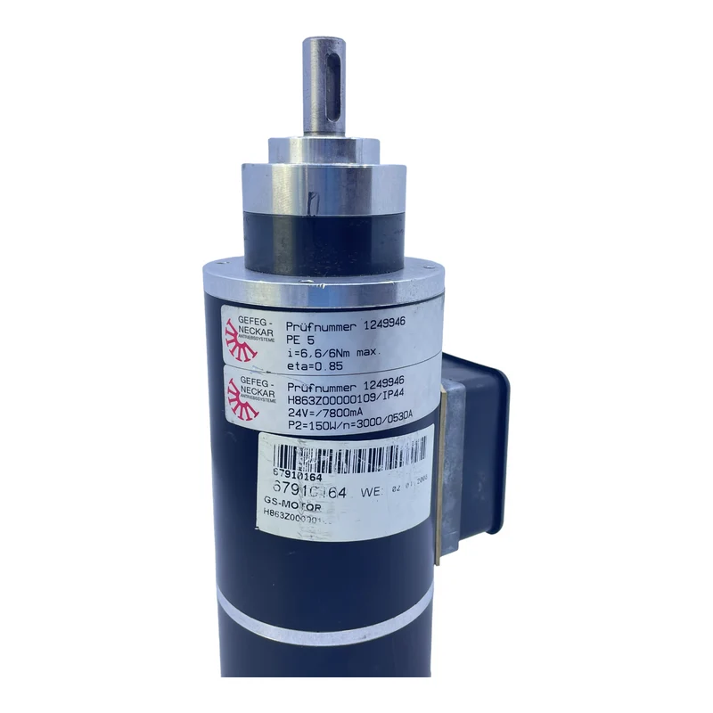 Gefeg-Neckar H863Z00000109/IP44 Elektromotor für Industriellen Einsatz 24V