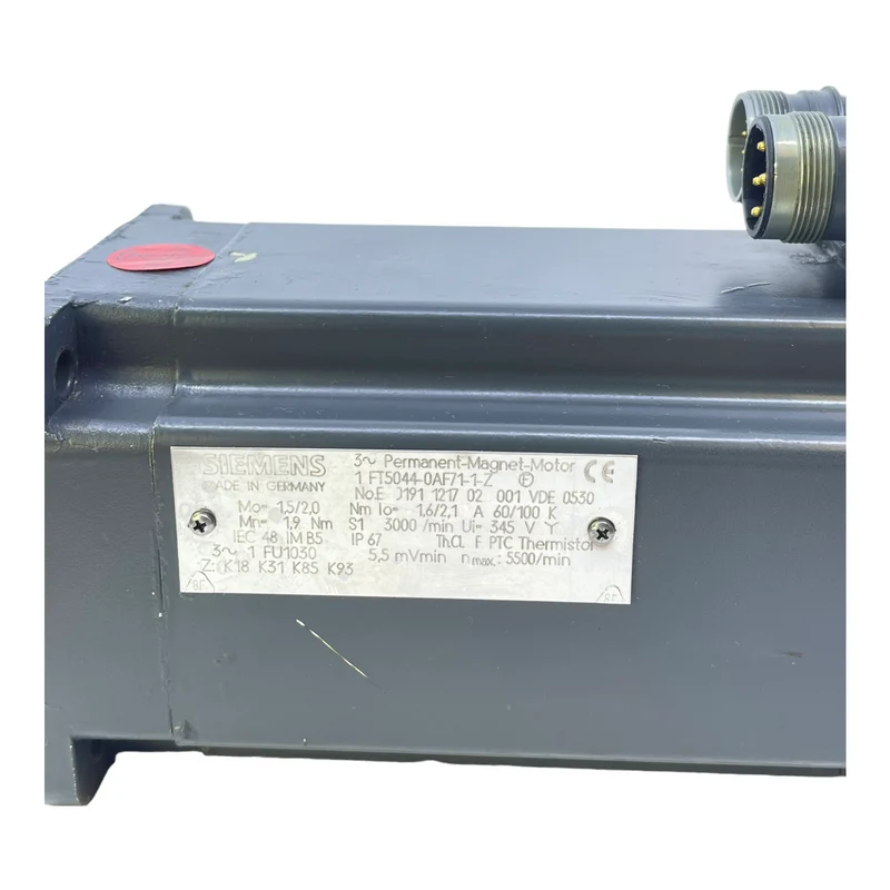Siemens 1FT5044-0AF71-1-Z Servomotor für industriellen Einsatz Servomotor