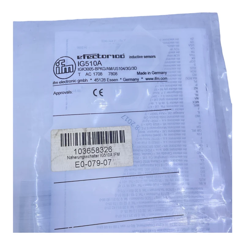 Ifm IG510A Näherungsschalter für industriellen Einsatz Ifm IG510A Sensor