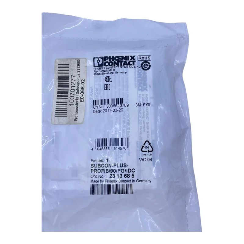 Phoenix Contact SUBCON-PLUS-PROFIB/90/PG/IDC Busstecker 2313685 Stecker
