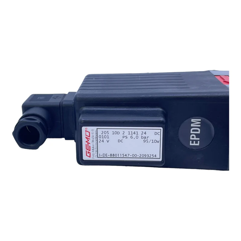 Gemü 205 10D 2 1141 24 DC Magnetventil für industriellen Einsatz 24V DC 6,0bar