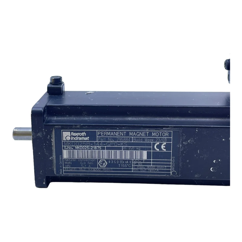 Rexroth MKD025B-144-GP0-KS Servomotor für industriellen Einsatz 0,9Nm Servomotor