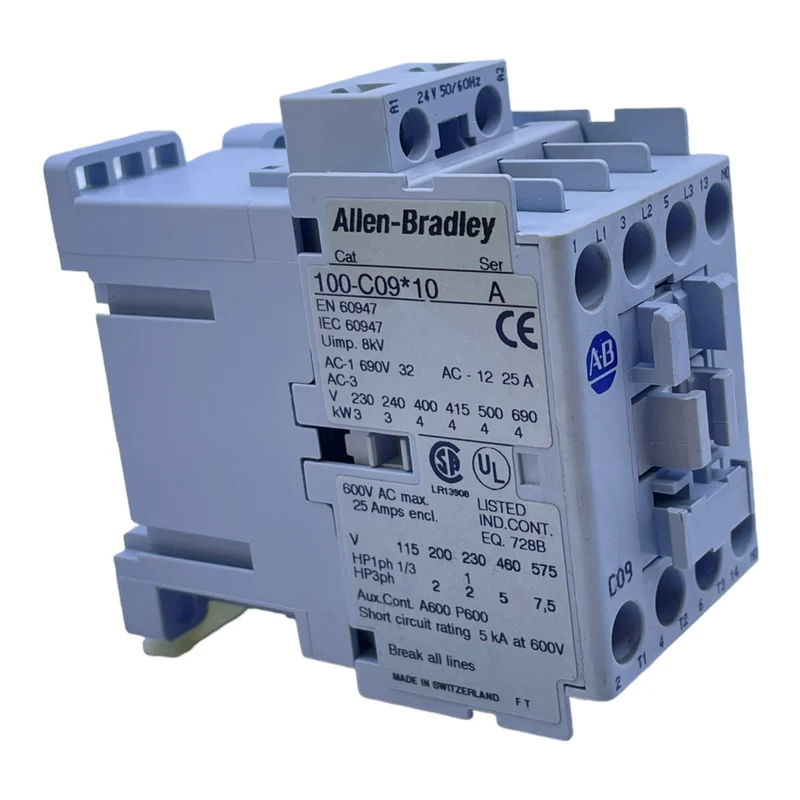 Allen Bradley 100-C09*10 Leistungsschalter für industriellen Einsatz 24V 50/60Hz