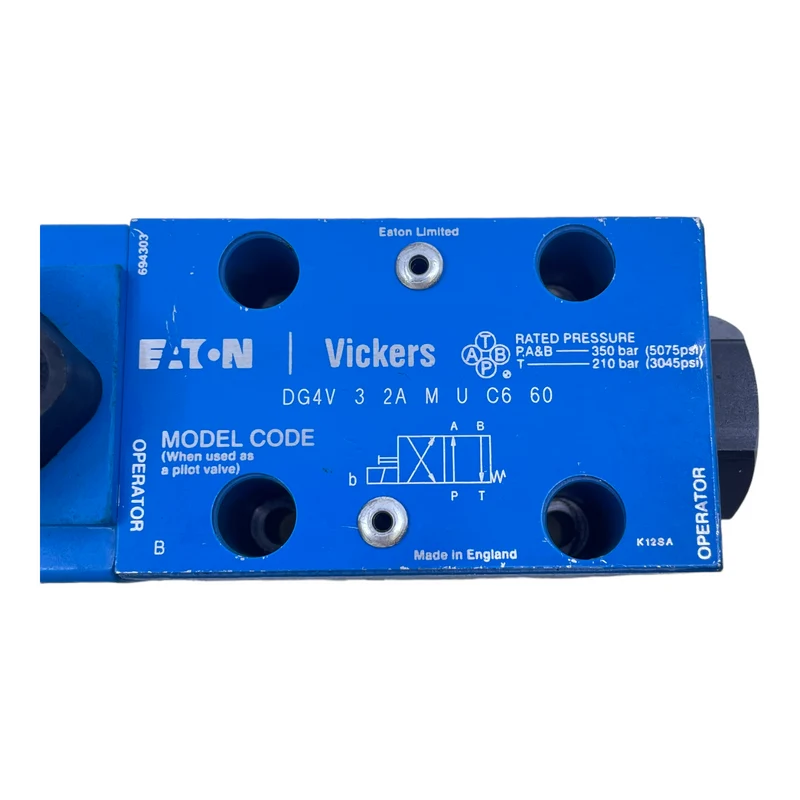 Eaton DG4V 3 2A M U C6 60 Wegeventil für industriellen Einsatz Ventil Eaton DG4V