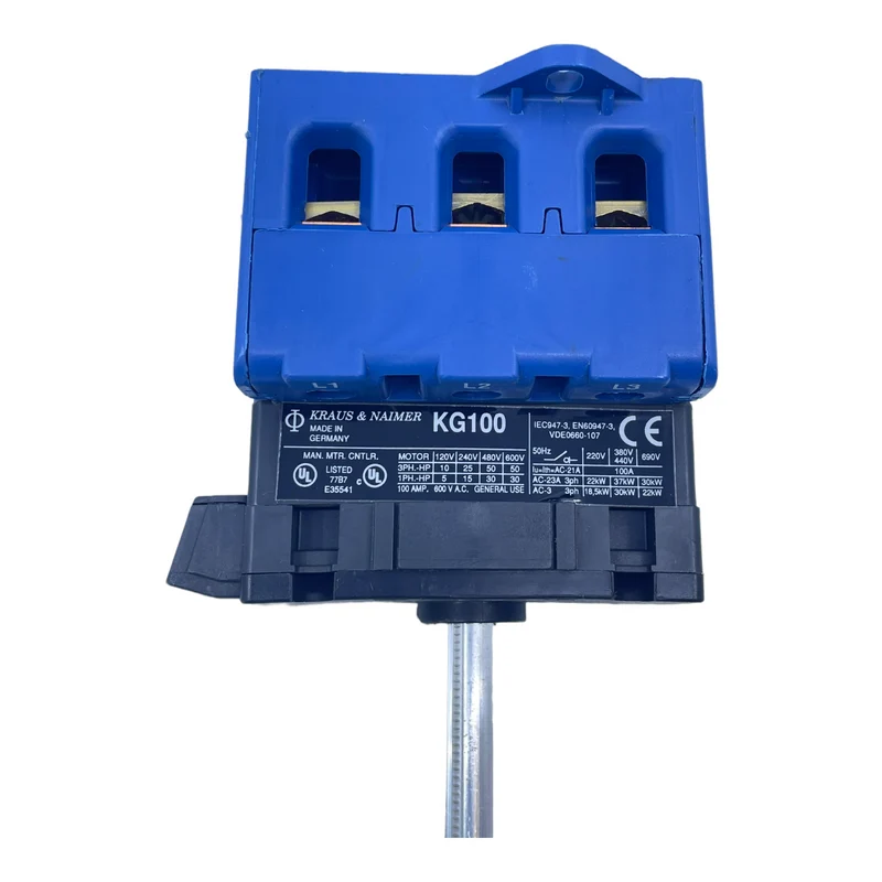 Kraus & Naimer KG100 Hauptschalter AC-15 110-220V 6A 380-440V 4A