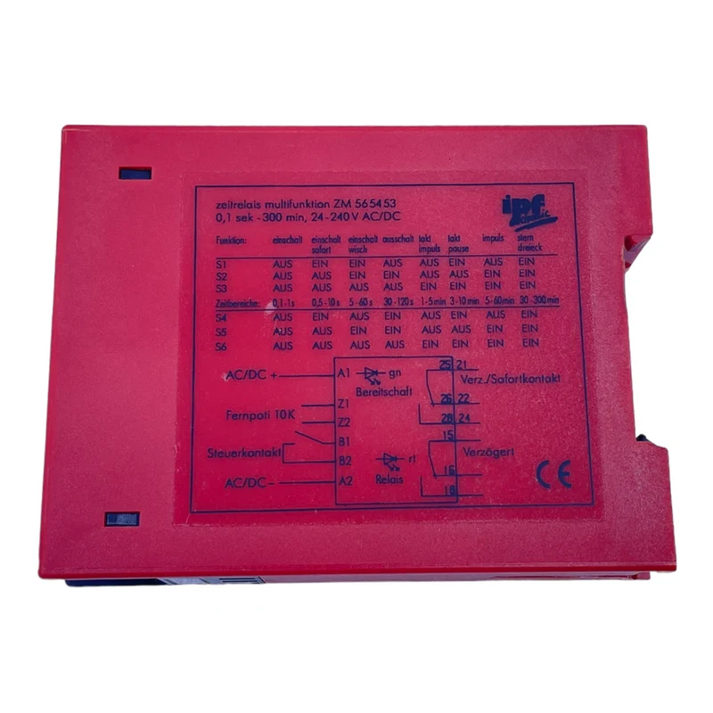 IPF ZM565453 Zeitrelais 24-240V AC/DC