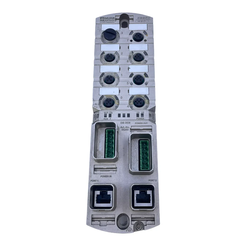 Murr Elektronik MVK+MPNIO DI8 DO8 55269 Kompaktmodul für industriellen Einsatz