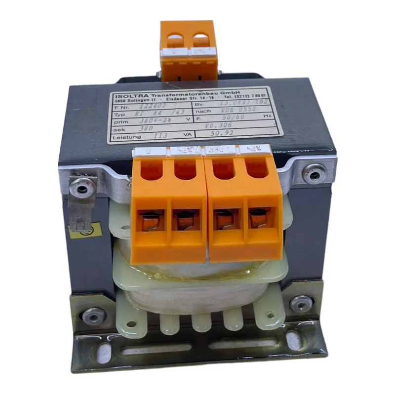 Isoltra EI84/43 Trasnformator für industriellen Einsatz 113VA Isoltra EI84/43