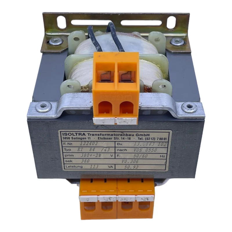 Isoltra EI84/43 Trasnformator für industriellen Einsatz 113VA Isoltra EI84/43